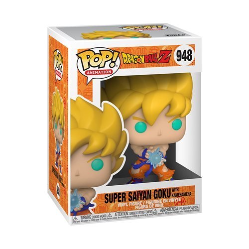 Funko POP Animation: Dragon Ball Z Super Saiyan Goku with Kamehameha Wave - Create Marketplace