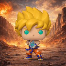 Funko POP Animation: Dragon Ball Z Super Saiyan Goku with Kamehameha Wave - Create Marketplace