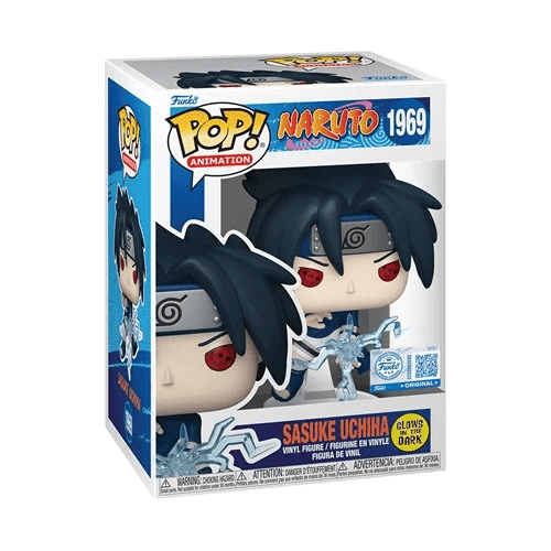 Funko POP Animation: Naruto - Sasuke Uchiha (Chidori) GlTD - Entertainment Earth Exclusive - Create Marketplace