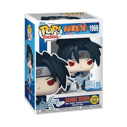 Funko POP Animation: Naruto - Sasuke Uchiha (Chidori) GlTD - Entertainment Earth Exclusive - Create Marketplace