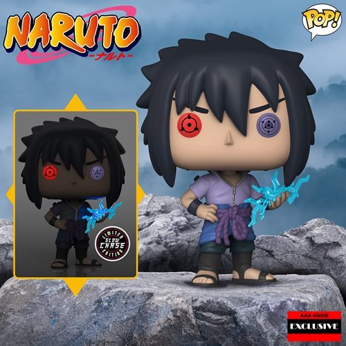Funko POP Animation: Naruto Sasuke Uchiha Rinnegan AAA Anime Exclusive - Create Marketplace