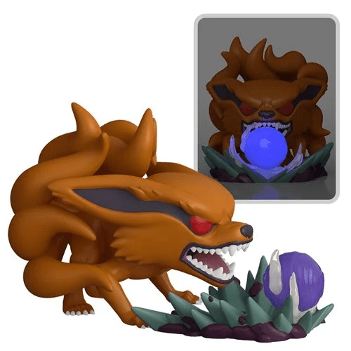 Funko POP! Animation: Naruto Shippuden Kurama Glow-in-the-Dark Deluxe - Create Marketplace