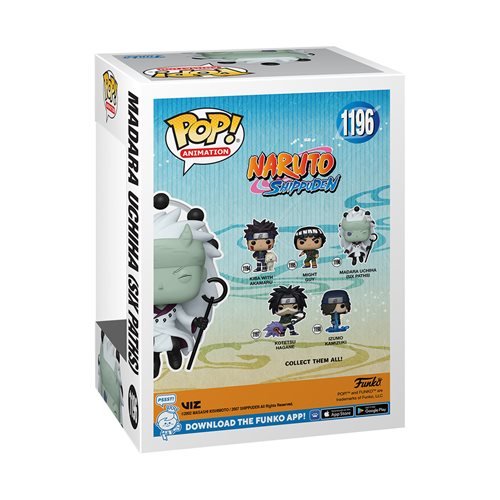 Funko POP! Animation: Naruto Shippuden - Madara Uchiha (Six Paths)  - Create Marketplace