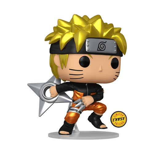 Funko POP Animation: Naruto Shippuden - Naruto Uzumaki with Shuriken - Create Marketplace