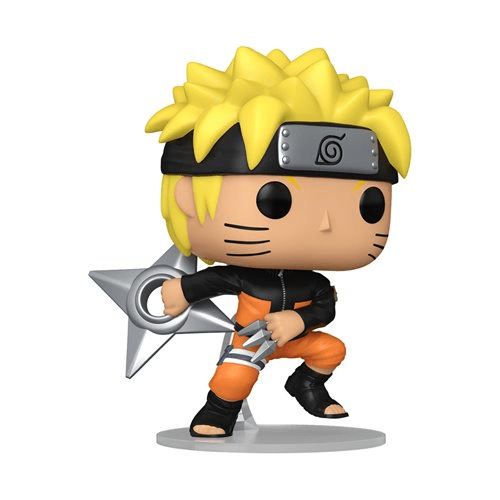 Funko POP Animation: Naruto Shippuden - Naruto Uzumaki with Shuriken - Create Marketplace