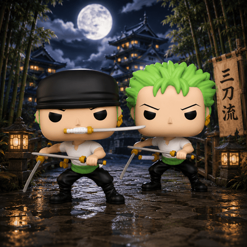 Funko POP Animation: One Piece Roronoa Zoro with Swords (2024) - Create Marketplace
