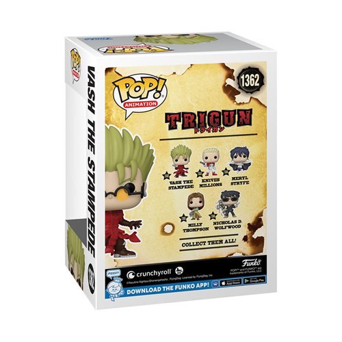 Funko POP! Animation: Trigun - Vash the Stampede - Create Marketplace
