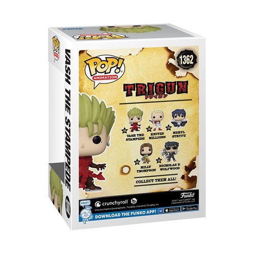 Funko POP! Animation: Trigun - Vash the Stampede - Create Marketplace