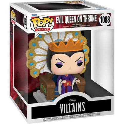 Funko POP! Deluxe: Disney Villains Evil Queen on Throne - Create Marketplace