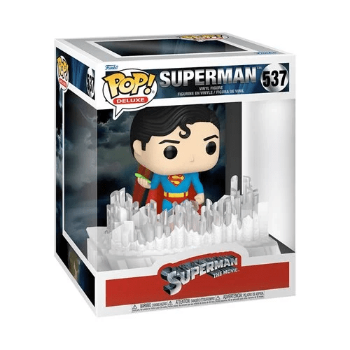 Funko POP Deluxe: Superman 1978 Superman Fortress of Solitude - Create Marketplace