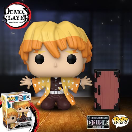 Funko POP! Demon Slayer: Zenitsu Protecting Nezuko's Box EE Exclusive - Create Marketplace