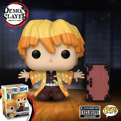 Funko POP! Demon Slayer: Zenitsu Protecting Nezuko's Box EE Exclusive - Create Marketplace