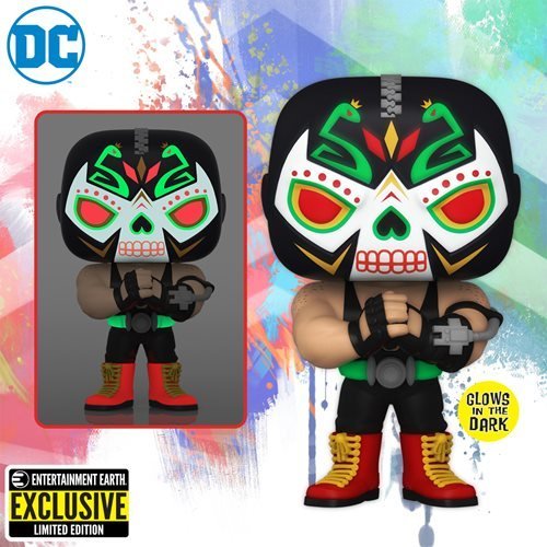 Funko POP Dia de los Muertos: DC Bane Glow-in-the-Dark - Entertainment Earth Exclusive - Create Marketplace