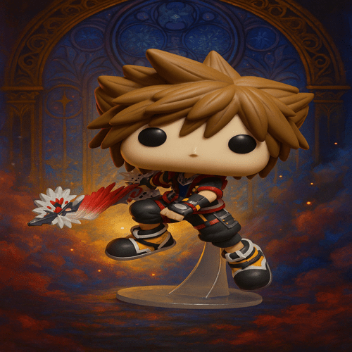 Funko POP! Games: Kingdom Hearts 3 Sora with Ultima Weapon - Create Marketplace