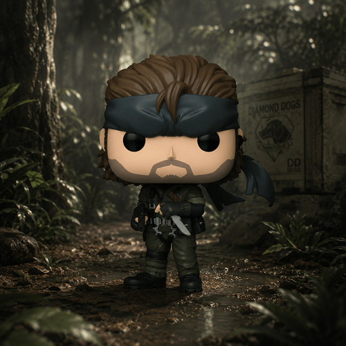 Funko POP! Games: Metal Gear Solid Delta Snake Eater - Naked Snake - Create Marketplace