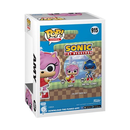 Funko POP Games: Sonic - Amy - Create Marketplace