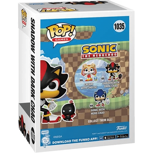 Funko POP Games: Sonic - Shadow with Dark Chao - Create Marketplace