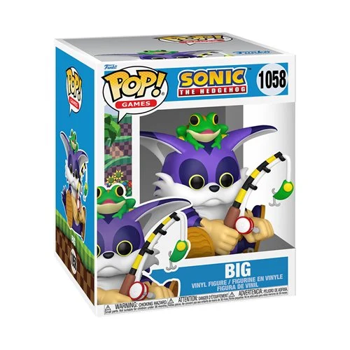Funko POP Games: Sonic the Hedgehog 6" Big - Create Marketplace