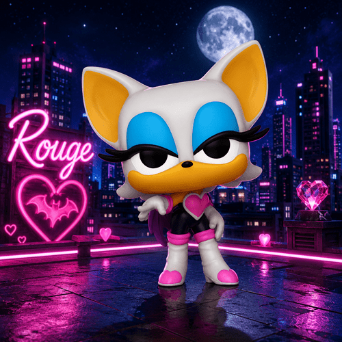 Funko POP Games: Sonic the Hedgehog Rouge - Create Marketplace