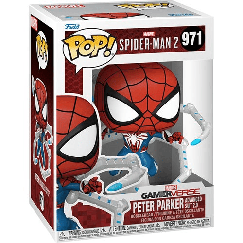 Funko POP! Games: Spider-Man 2 Peter Parker Advanced Suit 2.0 - Create Marketplace