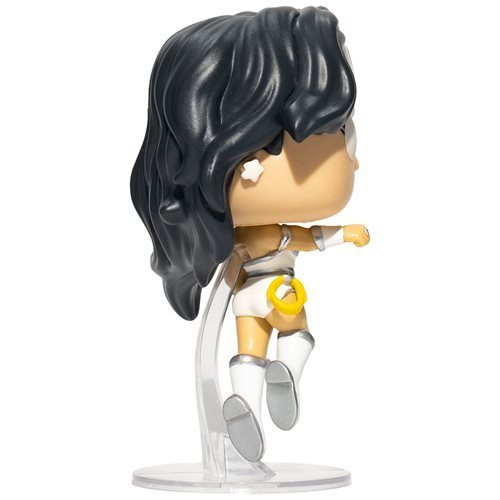 Funko POP Heroes: DC Comics Wonder Woman 80th Anniversary White Lantern GITD - Entertainment Earth Exclusive - Create Marketplace