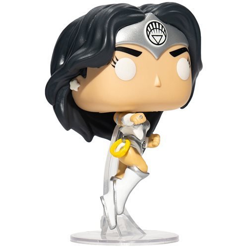 Funko POP Heroes: DC Comics Wonder Woman 80th Anniversary White Lantern GITD - Entertainment Earth Exclusive - Create Marketplace