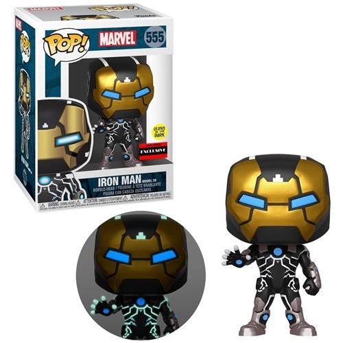 Funko POP Heroes: Marvel Iron Man Model 39 Glow-in-the-Dark - AAA Anime Exclusive - Create Marketplace
