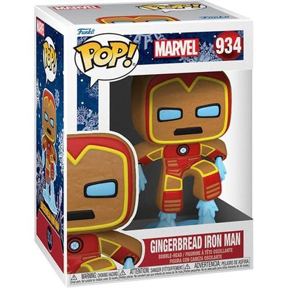 Funko POP! Marvel: Holiday Gingerbread Iron Man - Create Marketplace