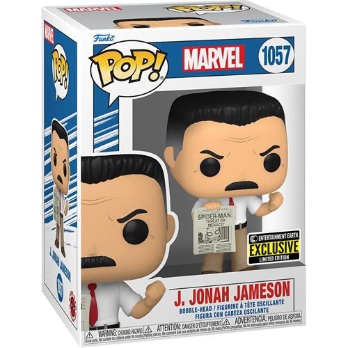 Funko POP! Marvel: J. Jonah Jameson - Entertainment Earth Exclusive - Create Marketplace