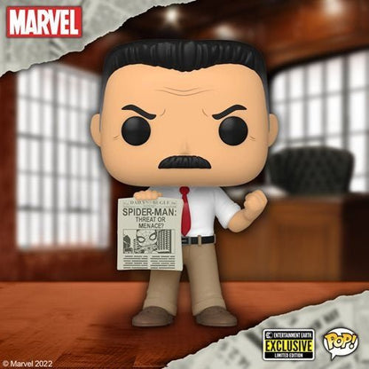Funko POP! Marvel: J. Jonah Jameson - Entertainment Earth Exclusive - Create Marketplace