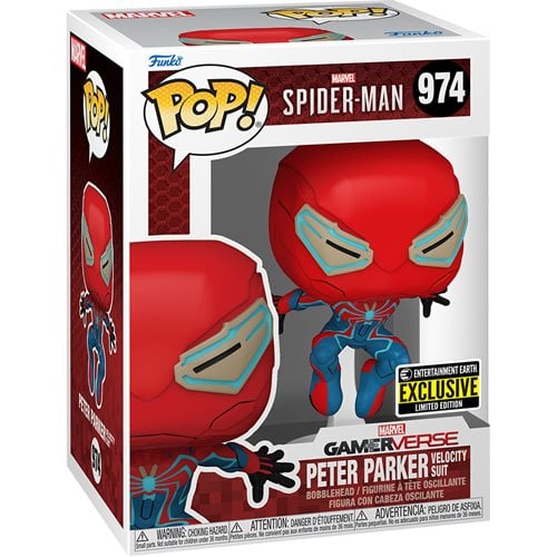 Funko POP! Marvel: Spider-Man 2 Peter Parker Velocity Suit - EE Exclusive - Create Marketplace