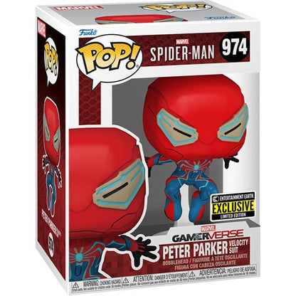 Funko POP! Marvel: Spider-Man 2 Peter Parker Velocity Suit - EE Exclusive - Create Marketplace