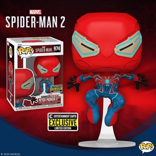 Funko POP! Marvel: Spider-Man 2 Peter Parker Velocity Suit - EE Exclusive - Create Marketplace
