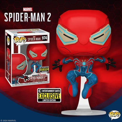 Funko POP! Marvel: Spider-Man 2 Peter Parker Velocity Suit - EE Exclusive - Create Marketplace