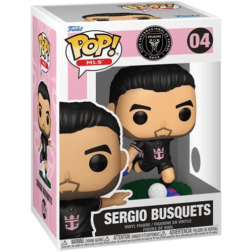 Funko Pop! MLS: Inter Miami - Sergio Busquets - Create Marketplace