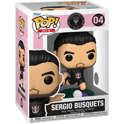 Funko Pop! MLS: Inter Miami - Sergio Busquets - Create Marketplace