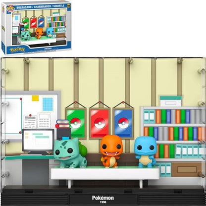 Funko Pop! Moments Deluxe: Pokemon - Bulbasaur, Charmander, Squirtle - Create Marketplace