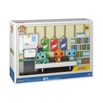 Funko Pop! Moments Deluxe: Pokemon - Bulbasaur, Charmander, Squirtle - Create Marketplace