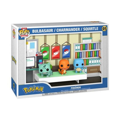 Funko Pop! Moments Deluxe: Pokemon - Bulbasaur, Charmander, Squirtle - Create Marketplace