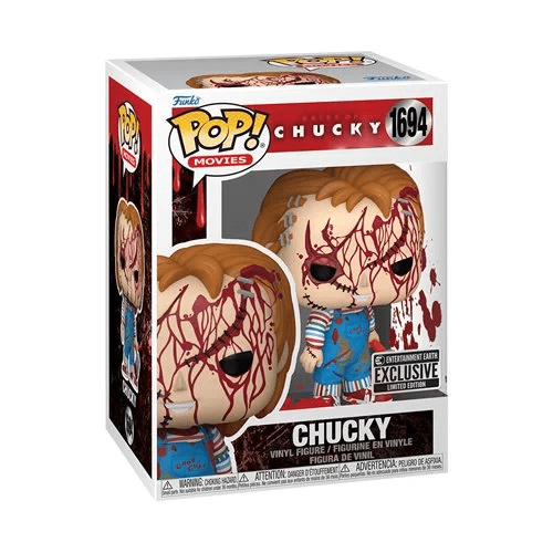Funko POP! Movies: Bride of Chucky - Bloody Chucky - Entertainment Earth Exclusive - Create Marketplace