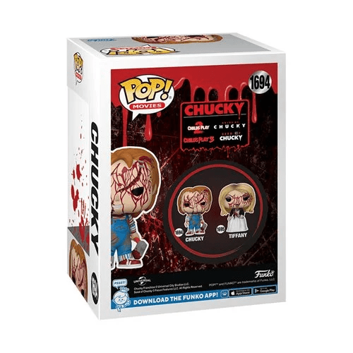 Funko POP! Movies: Bride of Chucky - Bloody Chucky - Entertainment Earth Exclusive - Create Marketplace