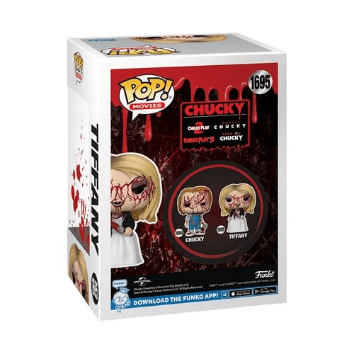 Funko POP! Movies: Bride of Chucky - Bloody Tiffany - Entertainment Earth Exclusive - Create Marketplace