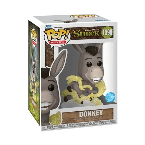 Funko POP Movies: DreamWorks 30th Anniversary Donkey Glitter - Create Marketplace