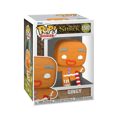 Funko POP Movies: DreamWorks 30th Anniversary Gingy with Candy Cane - Create Marketplace