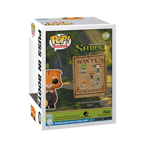 Funko POP Movies: DreamWorks 30th Anniversary Puss in Boots with Hat - Create Marketplace