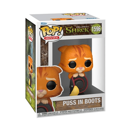 Funko POP Movies: DreamWorks 30th Anniversary Puss in Boots with Hat - Create Marketplace
