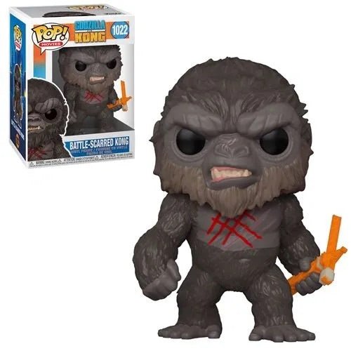 Funko Pop! Movies: Godzilla Vs Kong - Battle-Scarred Kong - Create Marketplace