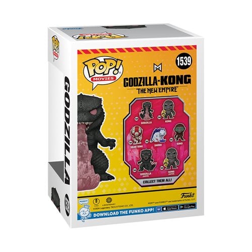 Funko Pop! Movies: Godzilla x Kong: The New Empire Godzilla with Heat-Ray - Create Marketplace
