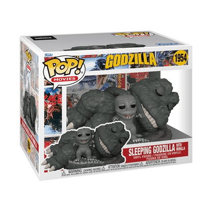Funko POP! Movies: Sleeping Godzilla with Minizilla - Create Marketplace