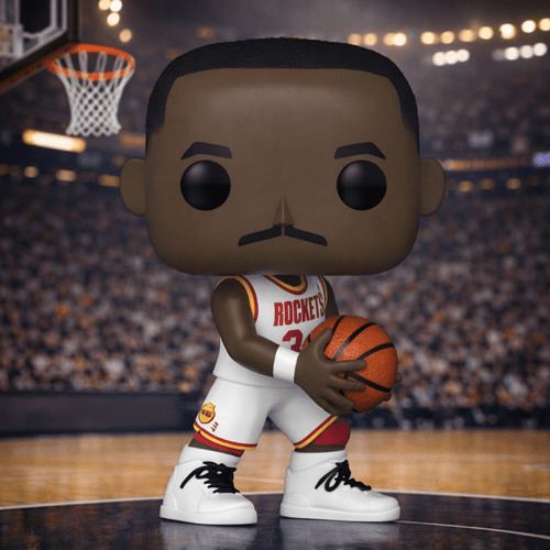 Funko Pop! NBA: Legends - Hakeem Olajuwon (Houston Rockets Home Jersey) - Create Marketplace